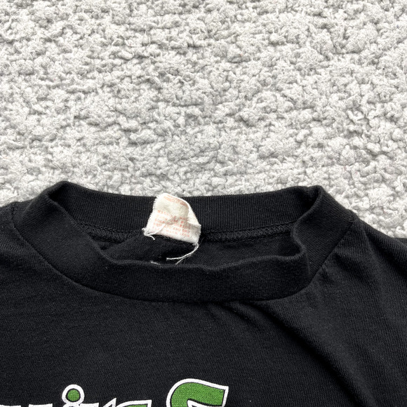 Vintage Rolling Stones Shirt Large 70s Tour of America Single Stitch Band Tee - Picture 4 of 12